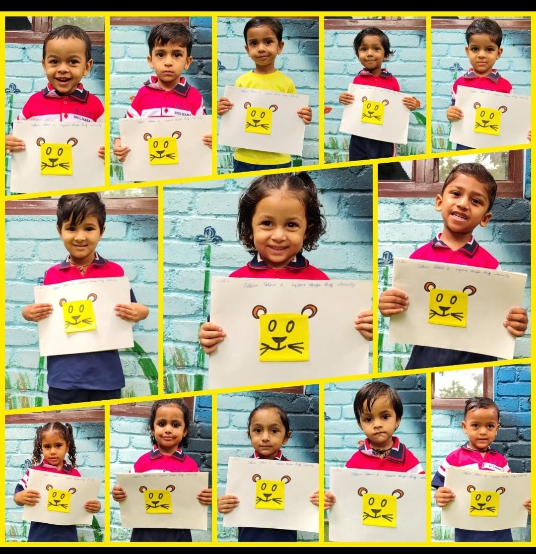Creative bear drawings by Junior Wing students