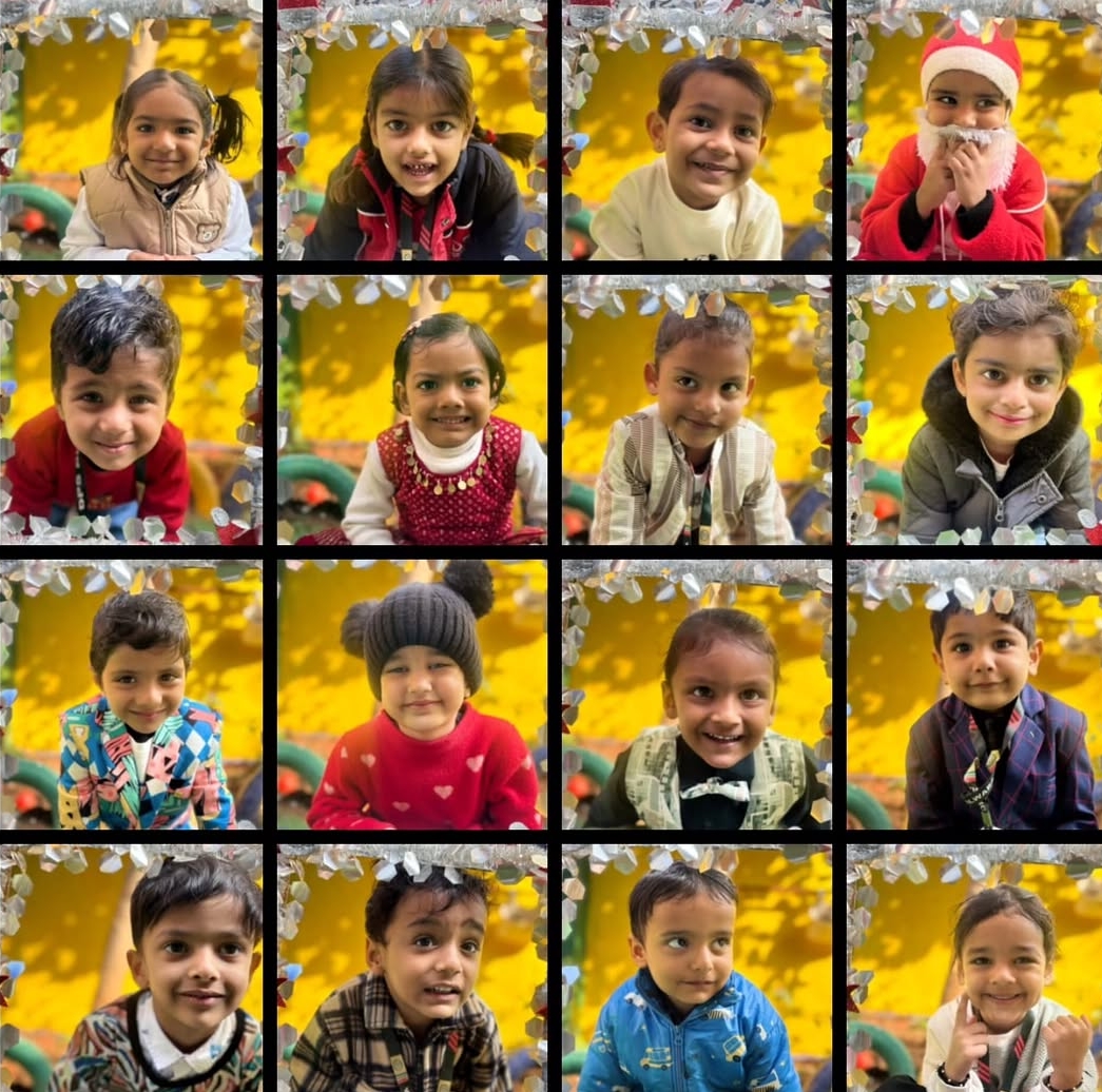 Junior Wing students at DPS Bhilwara